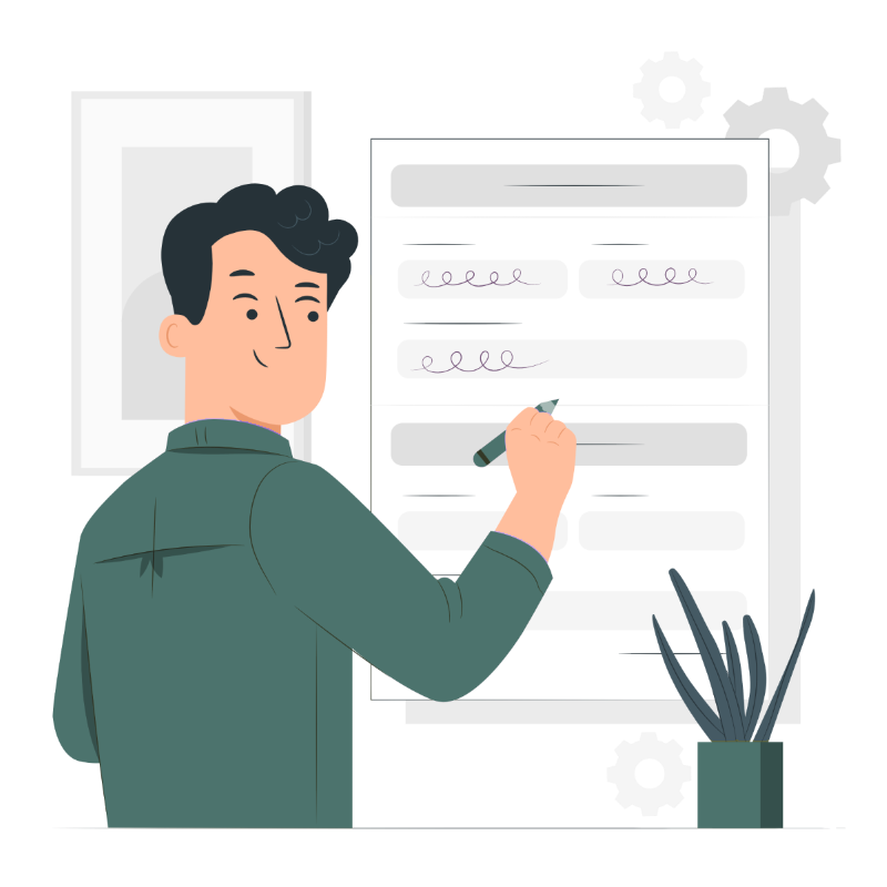 Way-Partner - Illustration - Fill Out - P - Green