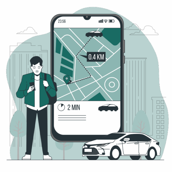 WAY-Partner - Illustration - Order Ride - B - Green