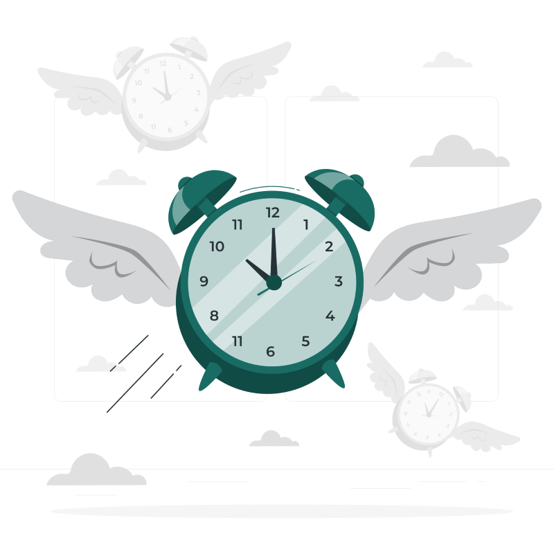 WAY-Partner - Illustration - Time Flies - R - Green