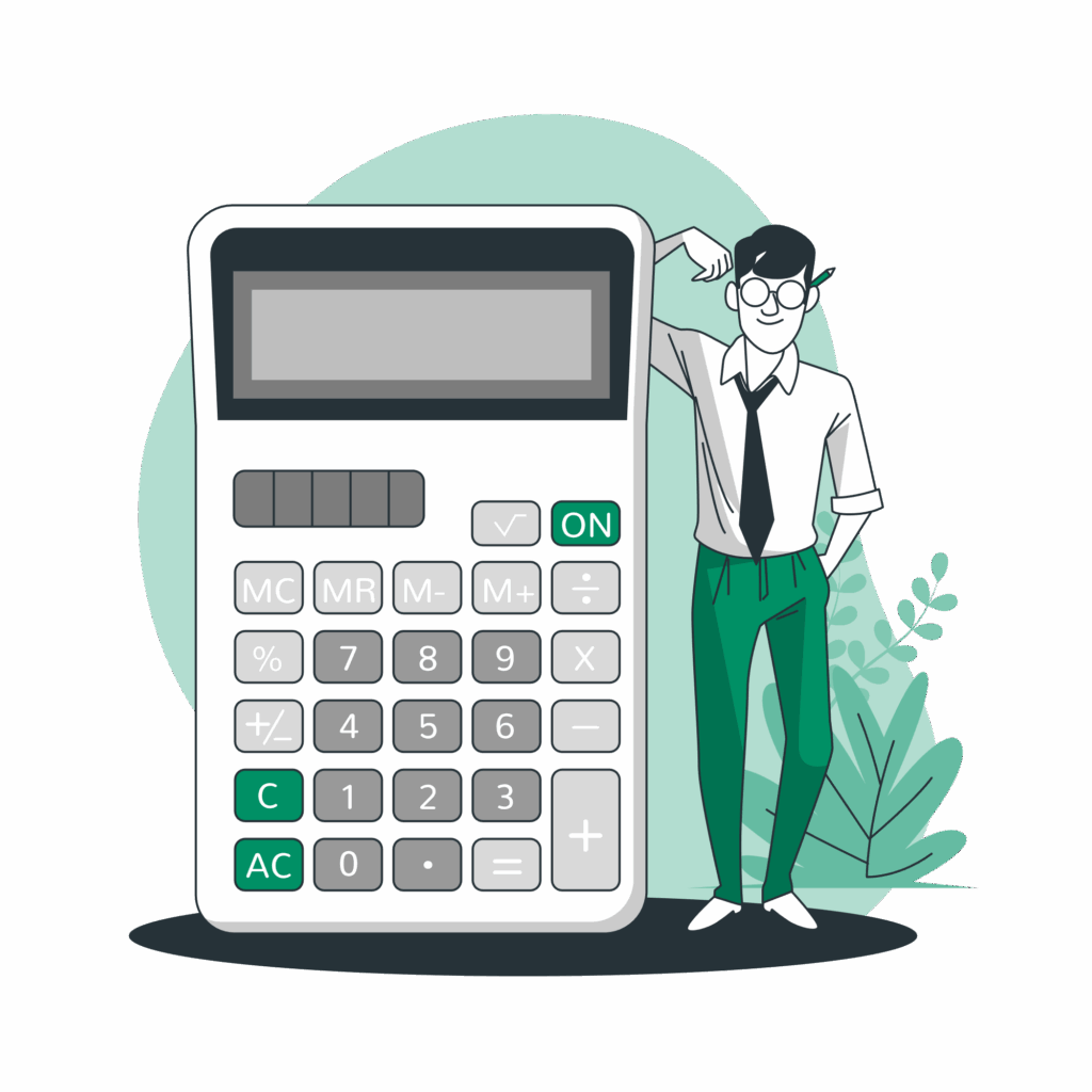 WAY-Partner - Illustration - Calculator - B - Green